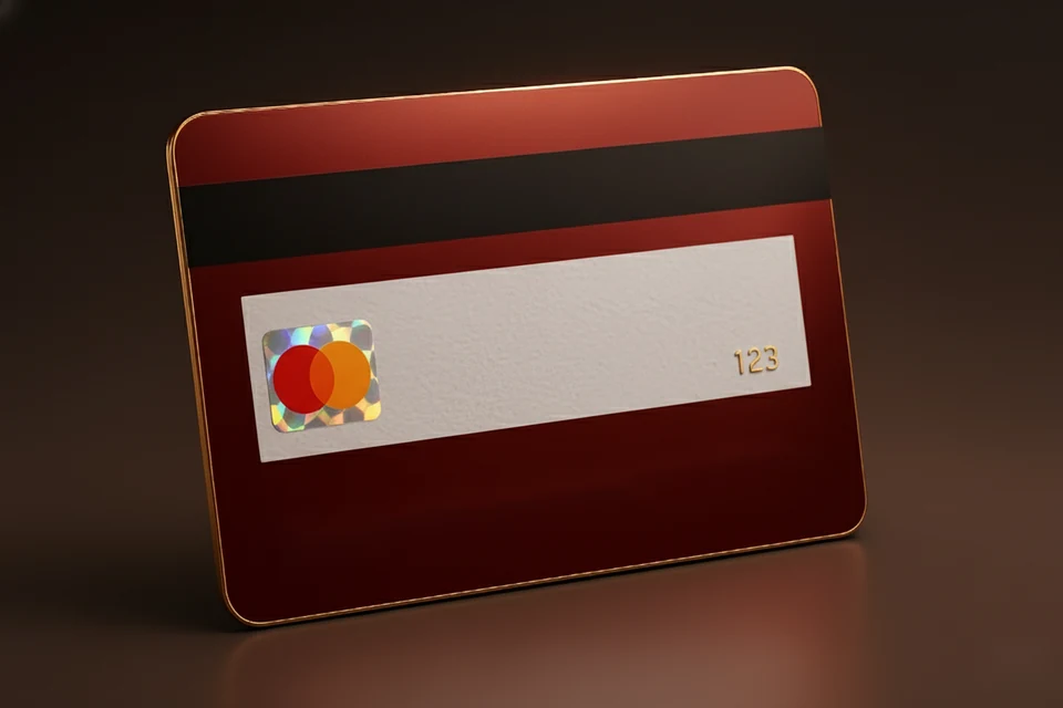 Reverso de la Tarjeta Global Bank of Latam